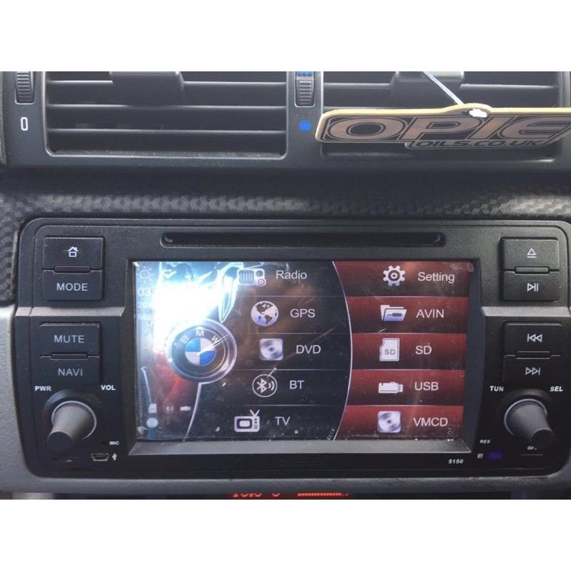 EONON 7"D5150Z CAR DVD PLAYER RADIO STEREO I BLUETOOTH TOUCH UK GPS SAT NAV BMW