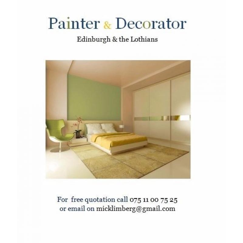 Your Painter & Decorator in Edinburgh