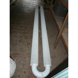 commercial Large U-shaped Finned tube floor heater radiator (length 300cm) NEW/Unused