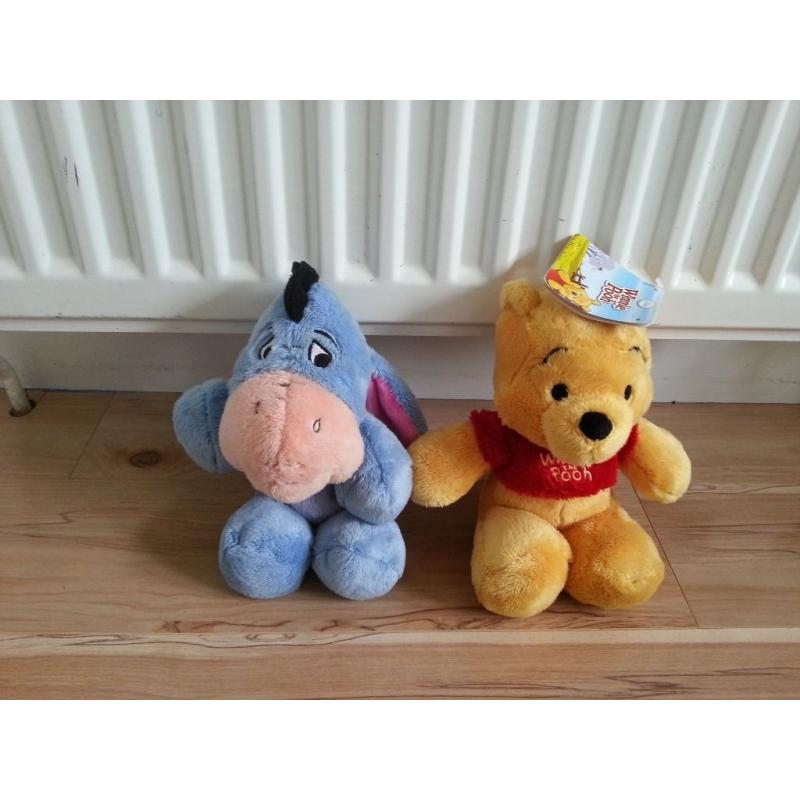 Winnie the pooh vear and eyor disney soft toys
