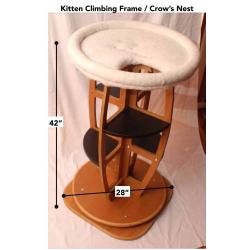 Free to a good multiple cat home - Cat Tower/Climbing Frame/Crows Nest