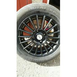 Fox alloy wheels