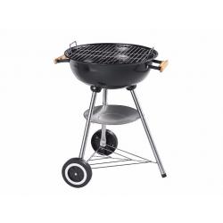 Florabest Large Round Barbecue - Chrome Plated -48x85x56cm- High Quality