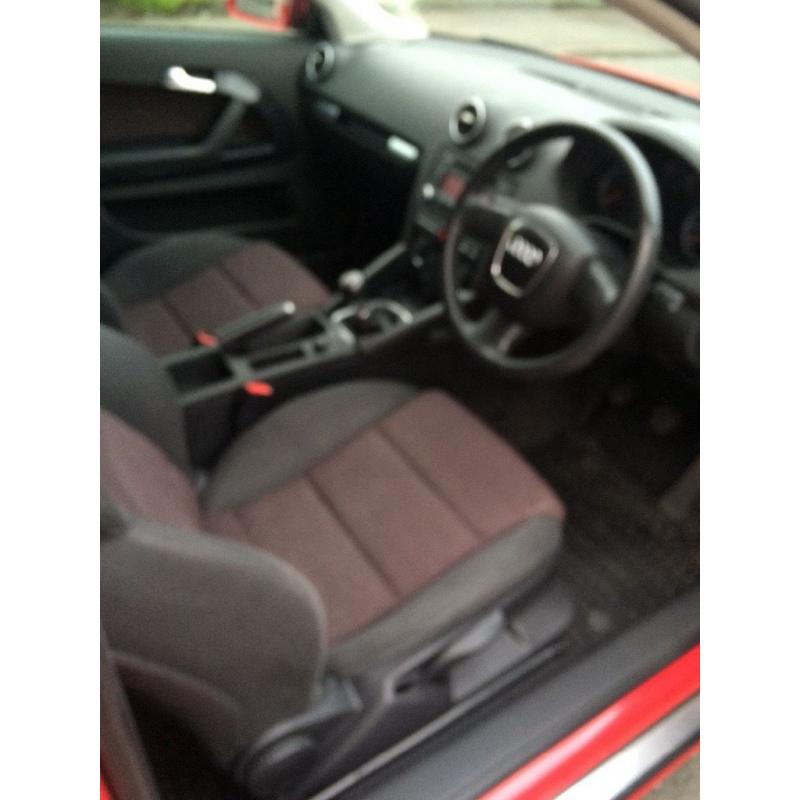 Audi A3 1.8T 3dr Red