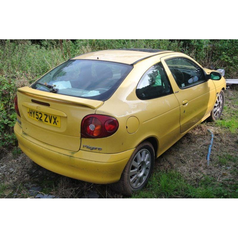 Renault Menae Coupe,1.6l 16v track/rally car project