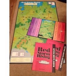 Rare Red Storm Rising, strategy boardgame