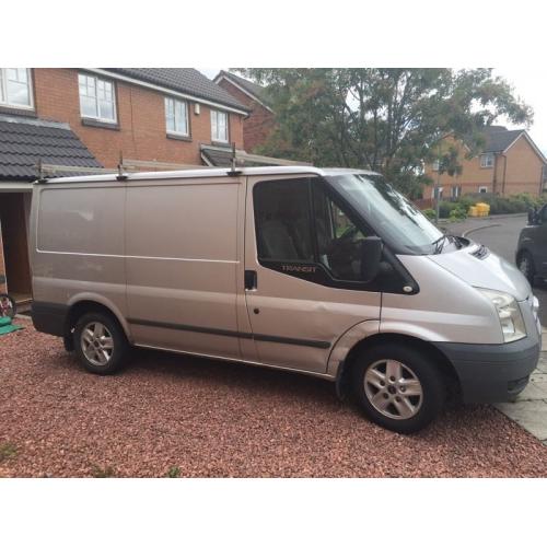 SILVER FORD TRANSIT TREND