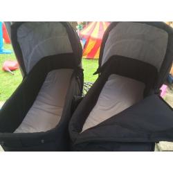 Mountain Buggy Duet carry cot