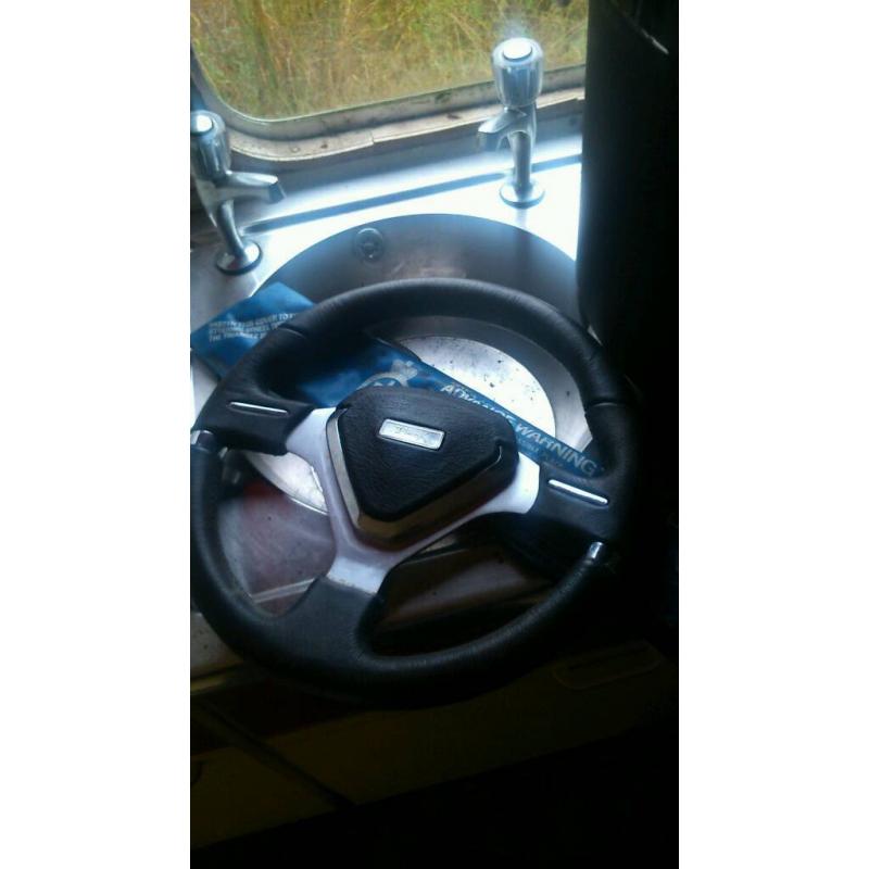 Momo type steering wheel