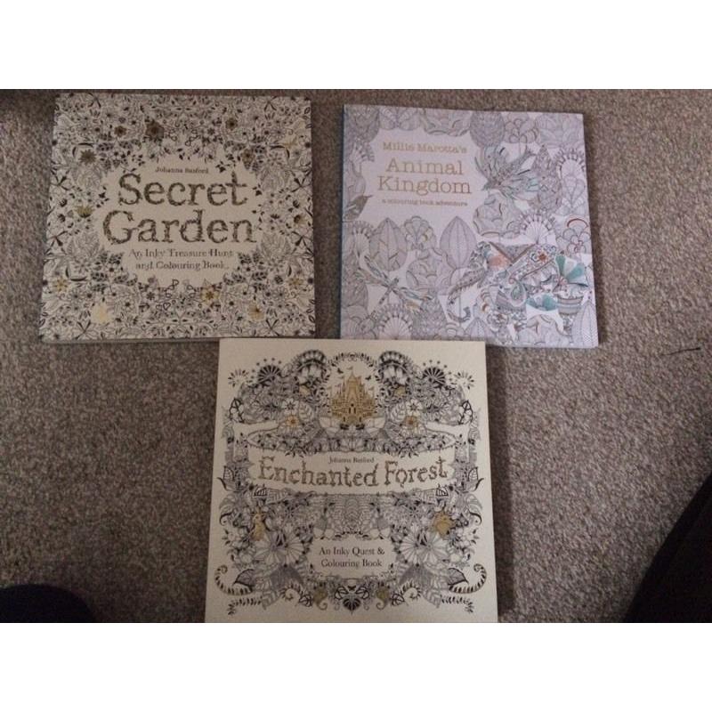 Adult colouring books