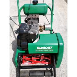 Petrol 14 inch self propelled cylinder lawnmower lawn mower,