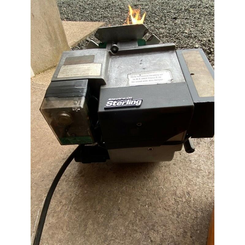Bentone ST120 Oil Fired burner in Excellent condition. Fully Overhauled.