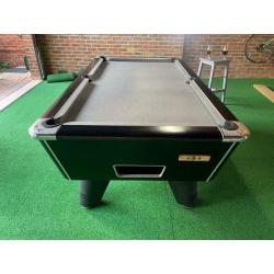 7ft Supreme Winner English Pool tables in black (refurbished)