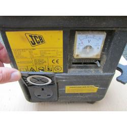 JCB G850 Portable Generator Good Working Order