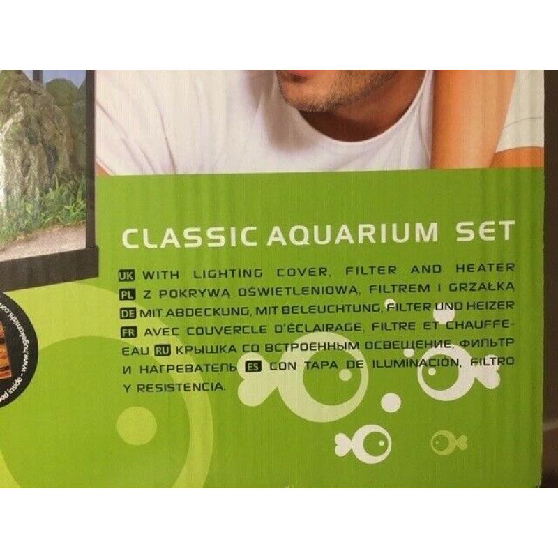 Aquael Classic 40 Aquarium - BRAND NEW IN THE BOX