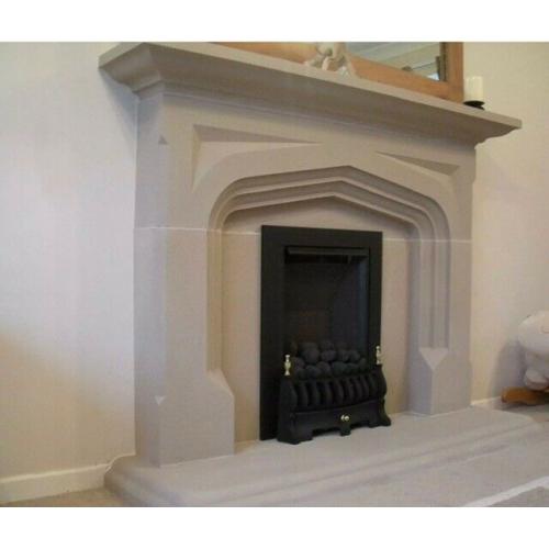 Stone fireplace - new - ordered 2 but only used 1