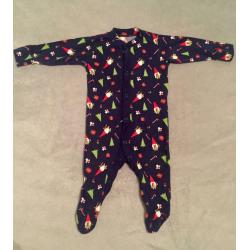 Unisex Baby Christmas Outfit 0-3 months sleepsuit