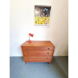 Mid Century Vintage Chest of Drawers by Meredew