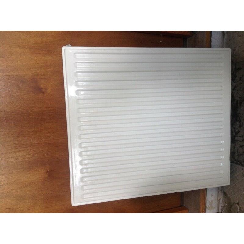 White panel radiator for sale.