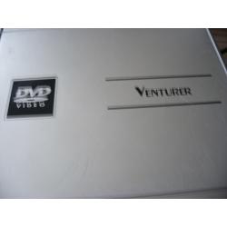Portable car/van Venturer PVS19271 DVD player with 2 screens