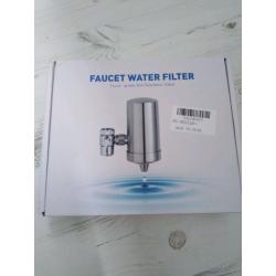 Faucet water filter