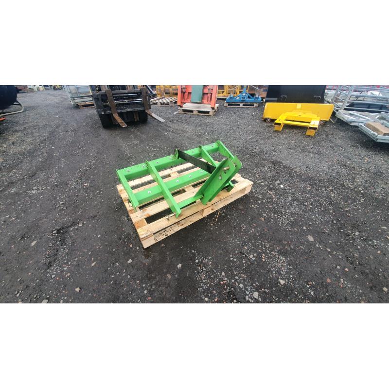 Compact tractor three point linkage 4ft spring tyne grass harrows