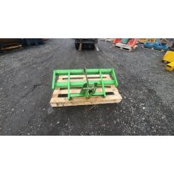 Compact tractor three point linkage 4ft spring tyne grass harrows