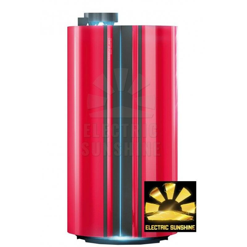 ERGOLINE ESSENCE 440 Smart Power Sunbed - INSTALATION DELIVERY TUBES -red