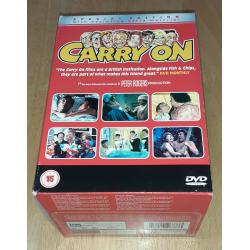 Carry On Collection Special Editions DVD Box Set. 8 Films in Total