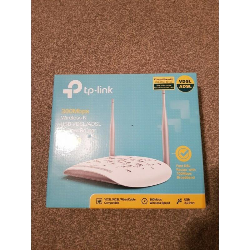 TP LINK 300 MBPS WIRELESS MODEM ROUTER
