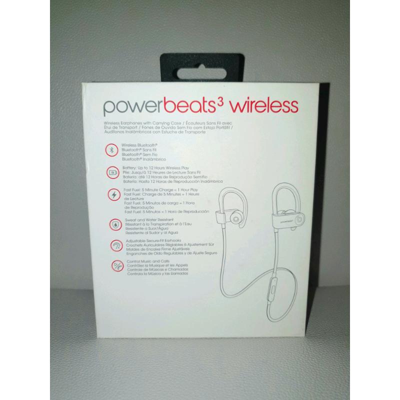 Beats by Dr Dre Powerbeats 3 Wireless Bluetooth Earphones