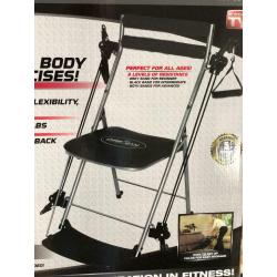 CHAIR GYM Total Body Exercise System with Twister Seat