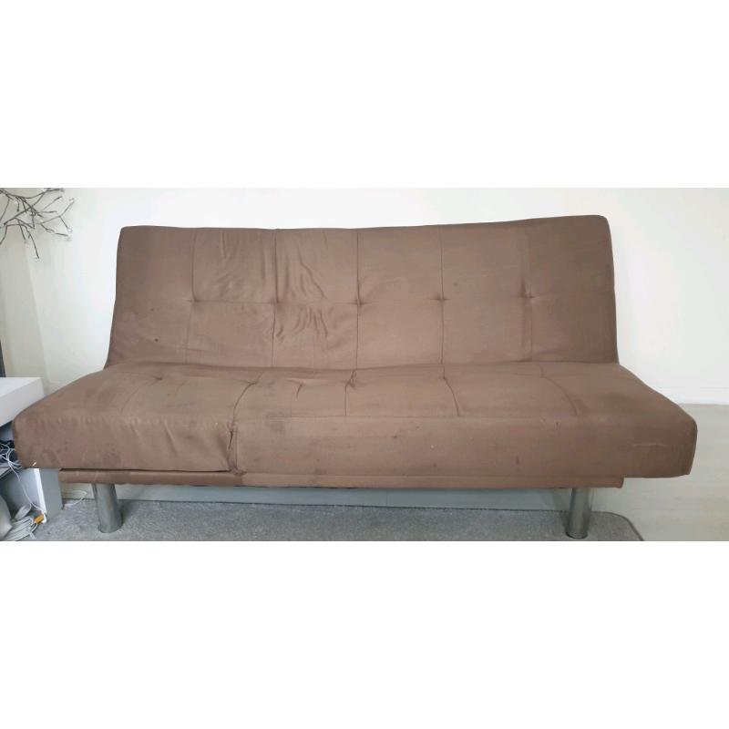 **FREE ** Brown sofa bed