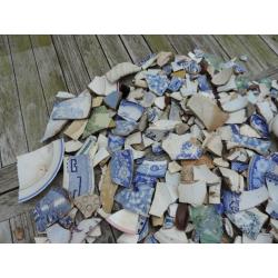 Huge Selection Of Broken China ? Perfect For Up-cycling Projects