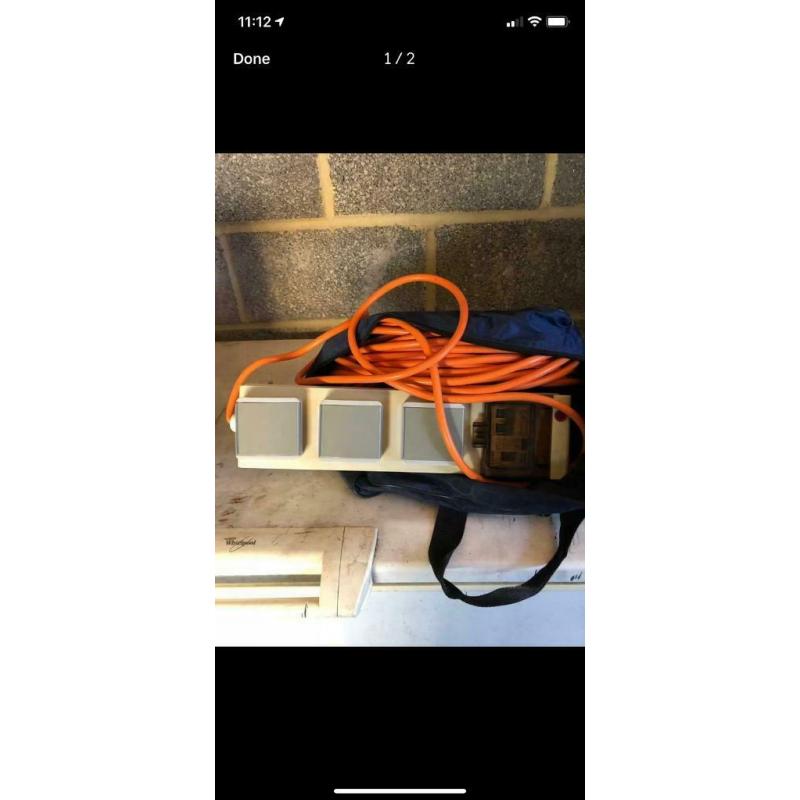 Electric hook up for camping like new,