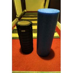 Two physio sports rollers for back/hip pain.