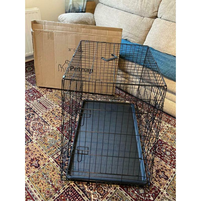 Brand new 30? dog car crate