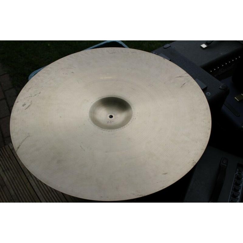 Paiste Formula 602 24 inch Thin cymbal -'50s/ '60s -Rare - Vintage
