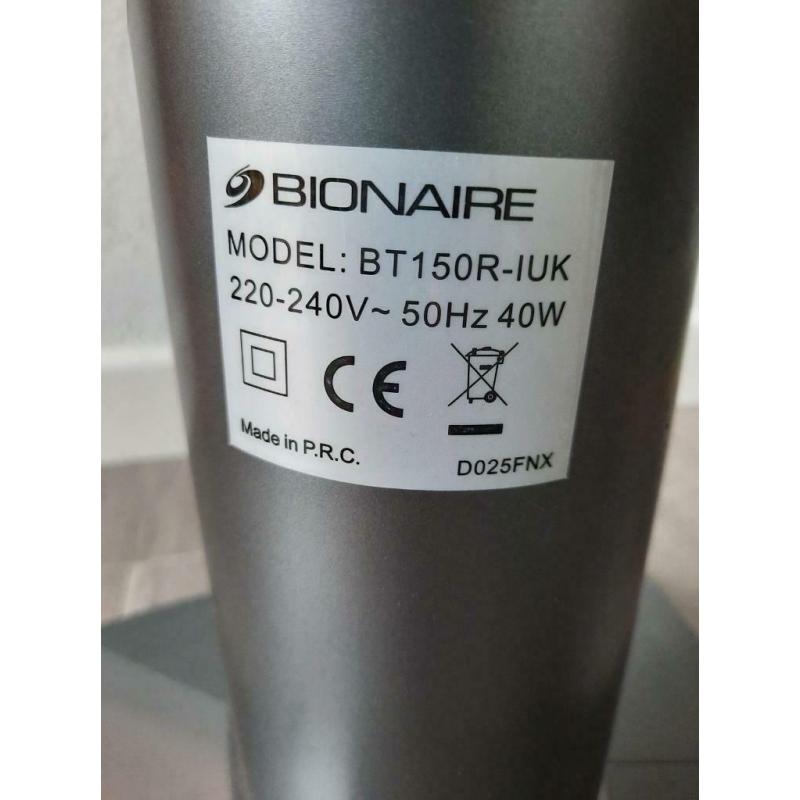 Bionaire ultra slim tower fan BT150R with remote contrkl