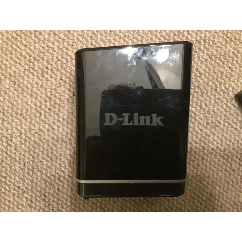 D-Link DNS320L ShareCenter NAS with 2x320GB hard drives