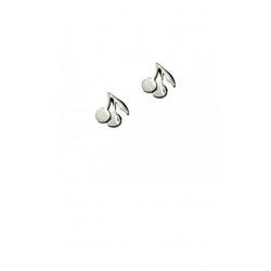 Stud Cherry earrings - stainless Steel