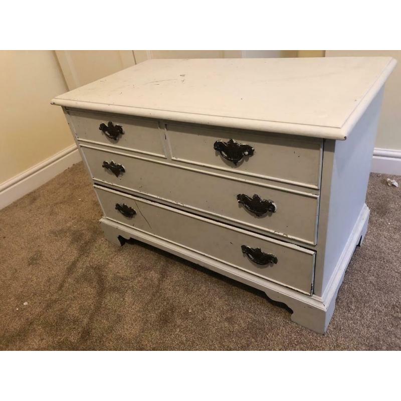 Small solid wood tv cabinet or cupboard