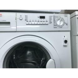 White AEG integrated washer dryer good condition with guarantee