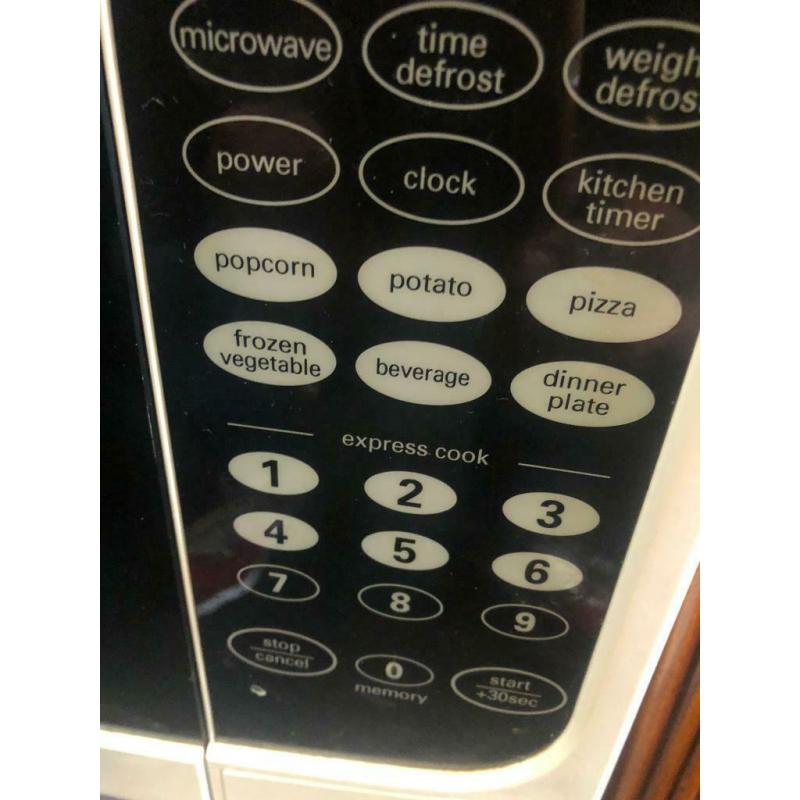 MICROWAVE AS NEW