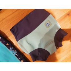 Waterbabies warm in one wetsuit and splash about happy nappy 3-6 months