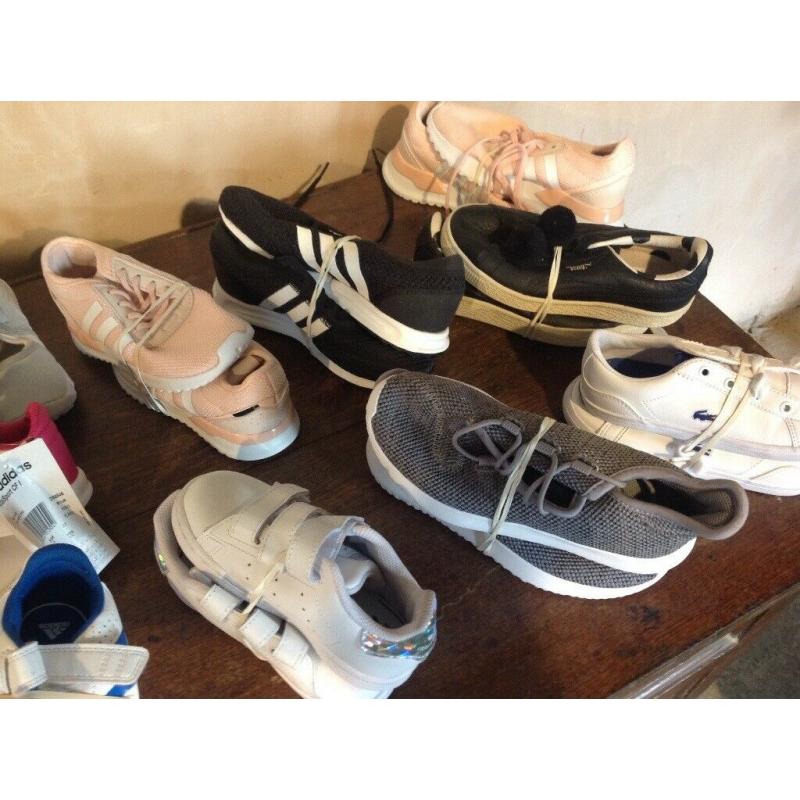 Job lot of kids trainers (new) 30 pairs