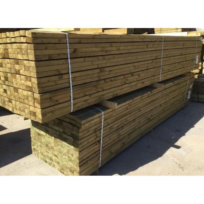 NEW 4 X 2 TREATED TIMBER. 4.8M C16 VERY GOOD QUALITY