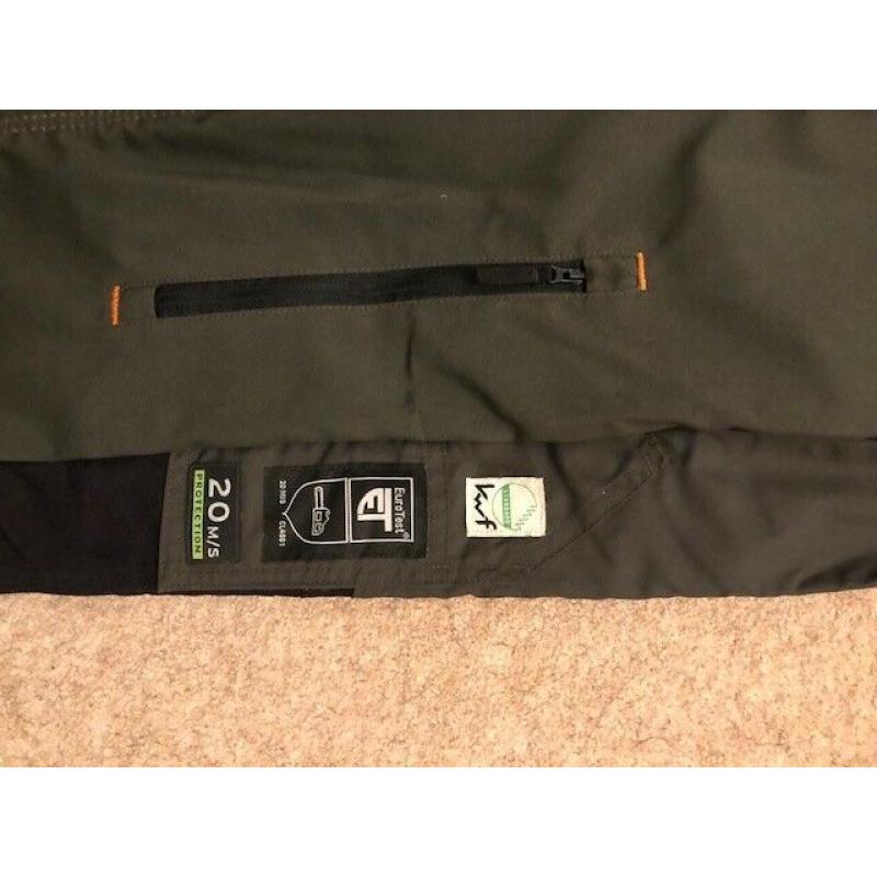 Husqvarna class-1 Chainsaw Trousers as new