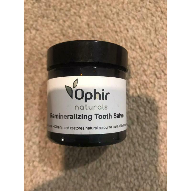 Organic Tooth Salve