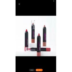 Pack of 12 lip crayons creamy velvety to matte